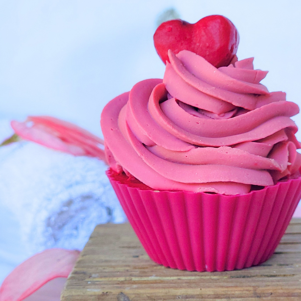 Cupcake de Rosas Silvestres 🌹