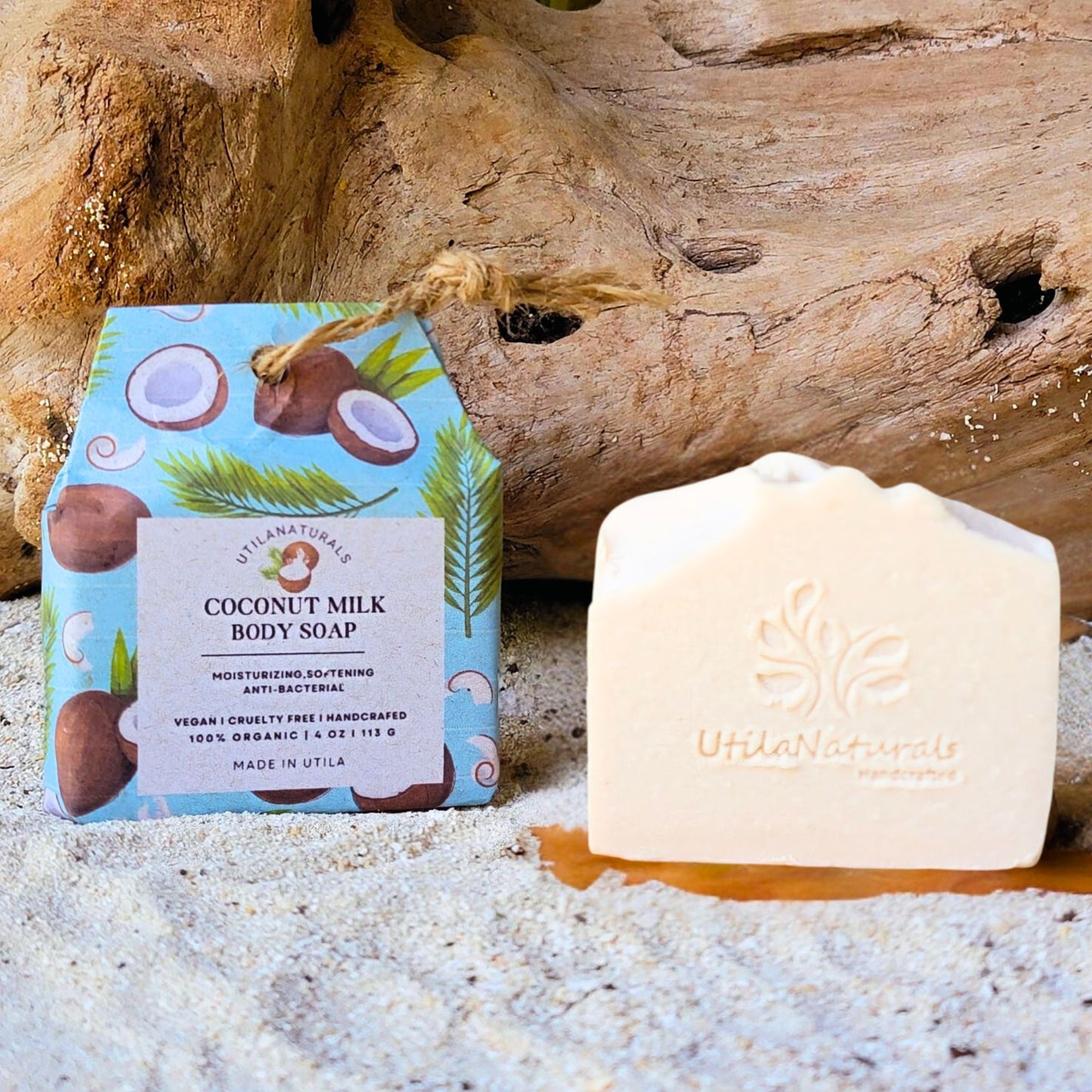 COCONUT MILK
Jabón corporal nutritivo con leche de coco fresca
