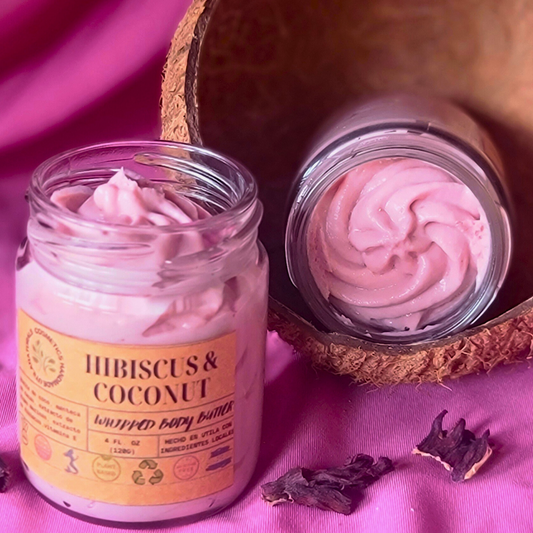 🌸🥥Body Butter-HIBISCUS & COCONUT