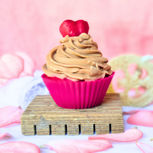 Cupcake de Rosas y Vainilla 🌸🍦