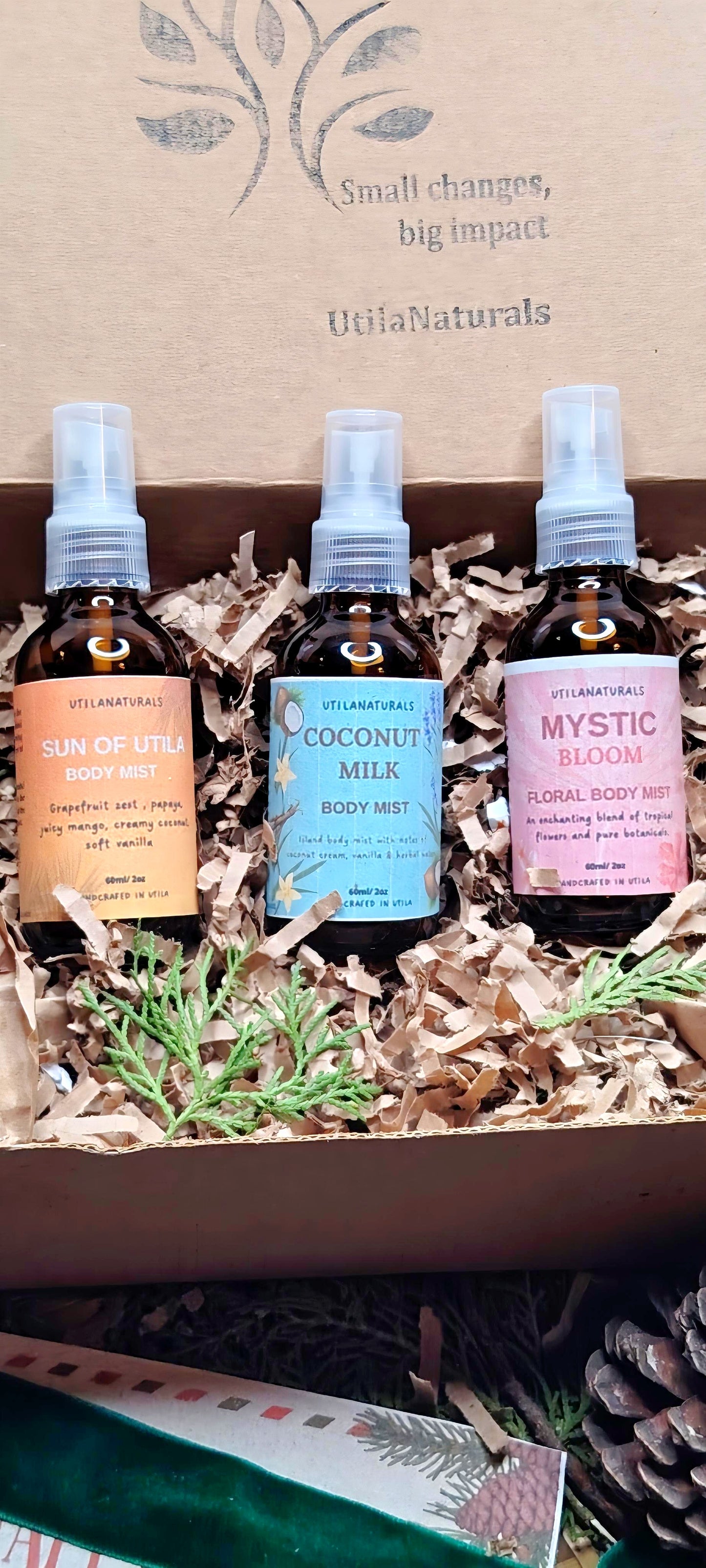 🌿 Island Breeze – Kit de Body Mist Tropicales