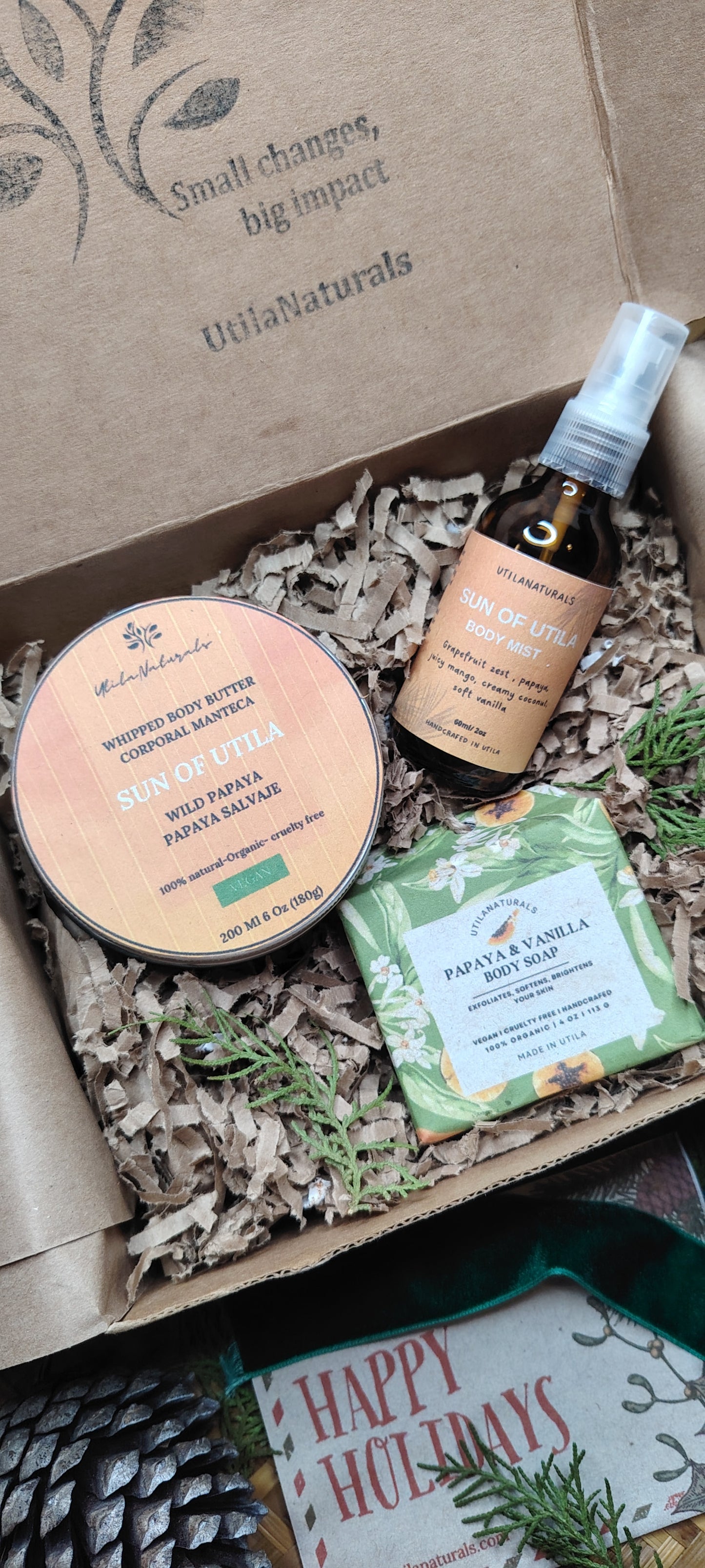 ☀️ Sun of Utila – Kit corporal tropical