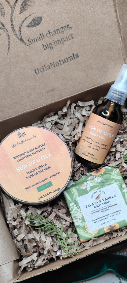 ☀️ Sun of Utila – Kit corporal tropical