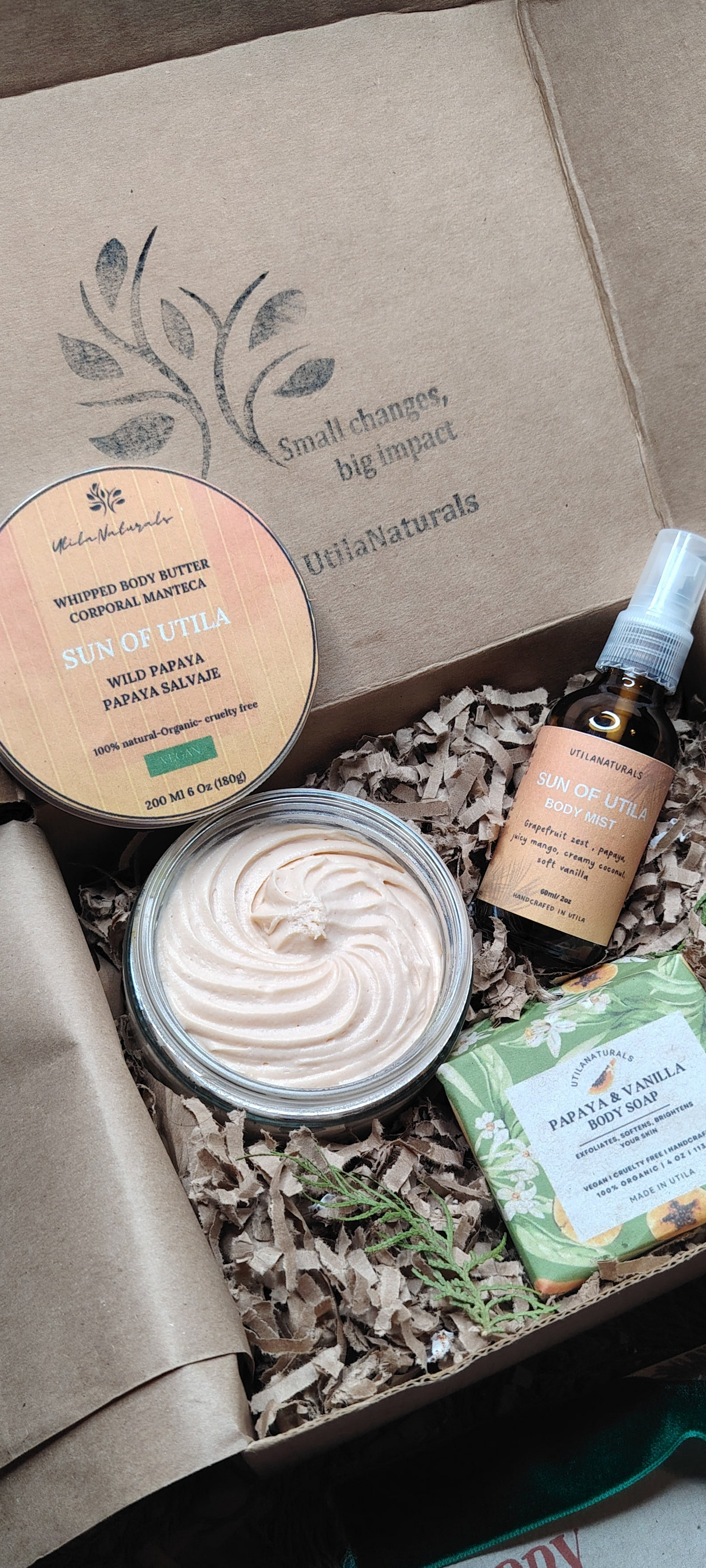 ☀️ Sun of Utila – Kit corporal tropical