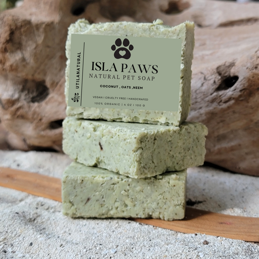 🐾 Isla Paws – Jabón Natural para Mascotas