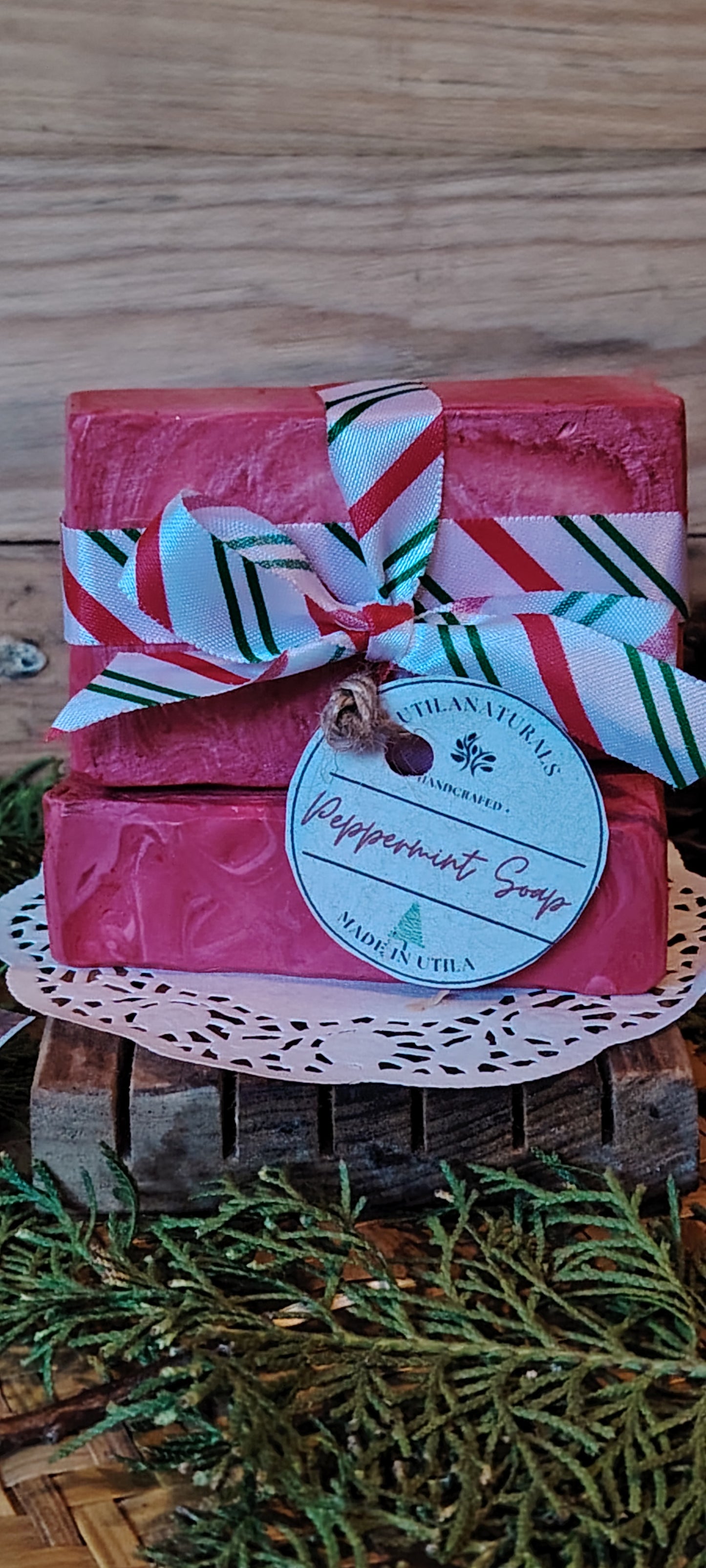 🌿 Peppermint – Jabón Corporal Refrescante