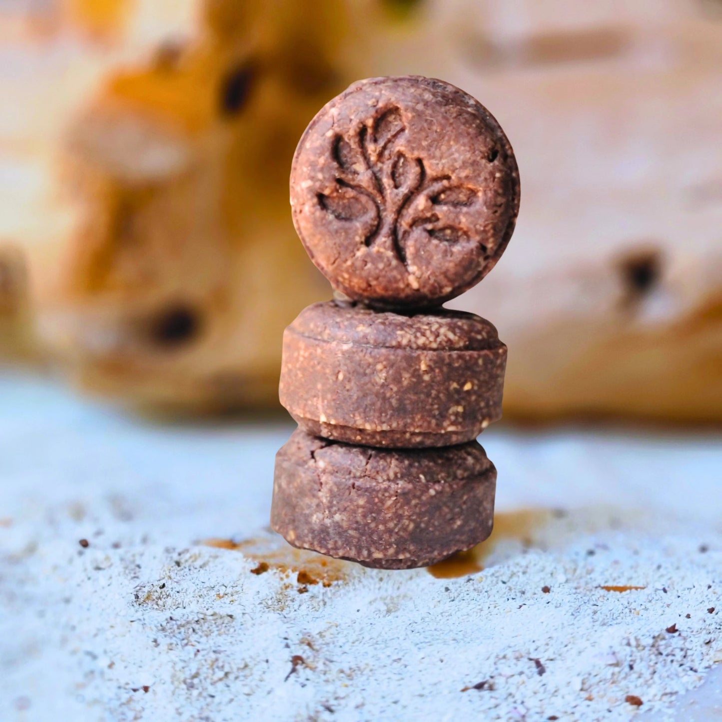 CACAO RITUAL 

Shampoo sólido reparador y revitalizante de cacao artesanal